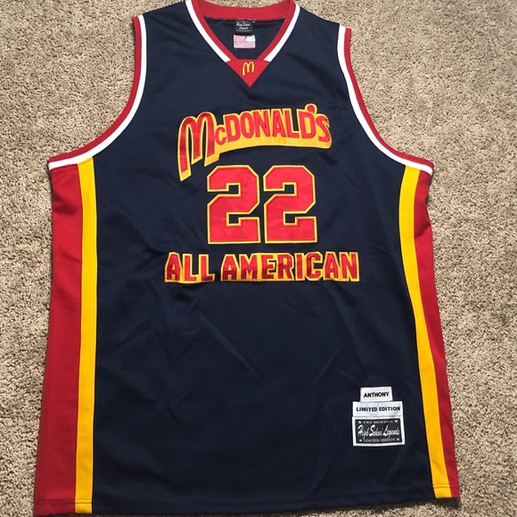 carmelo anthony mcdonald's all american jersey